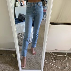 Levi’s Wedgie Size 24 Light wash